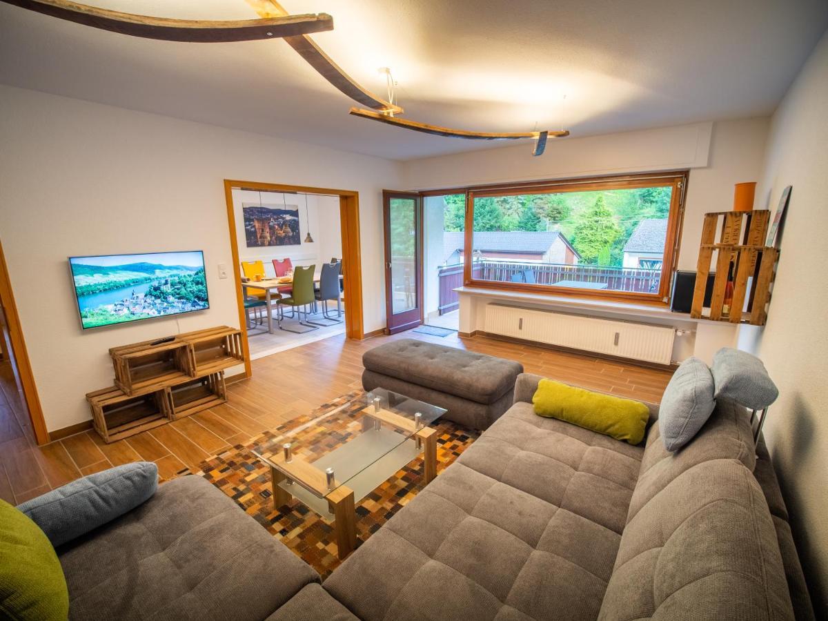 Rheintal-Ferien - 90 Qm Ferienwohnung Mit Wine & Style - Dein Urlaub Am Rhein Niederheimbach Eksteriør bilde